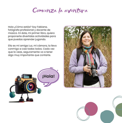Pack Digital - Fotografía Divertida + Cuento "Clara y la Cámara Mágica" + 5 Bonos